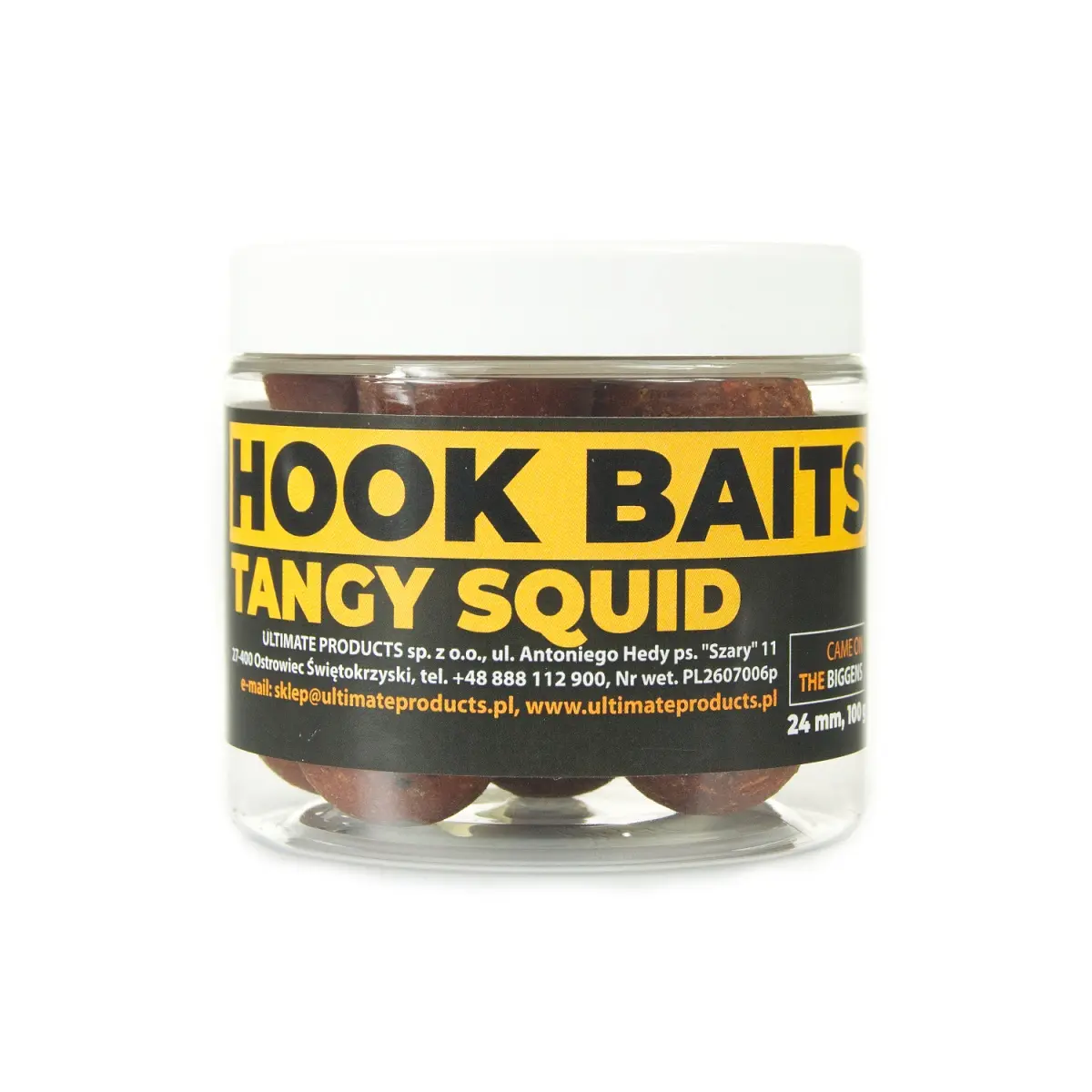UltimateProducts Hookbaits - Tangy Squidmărimea 24 mm - EAN: 5903855430204