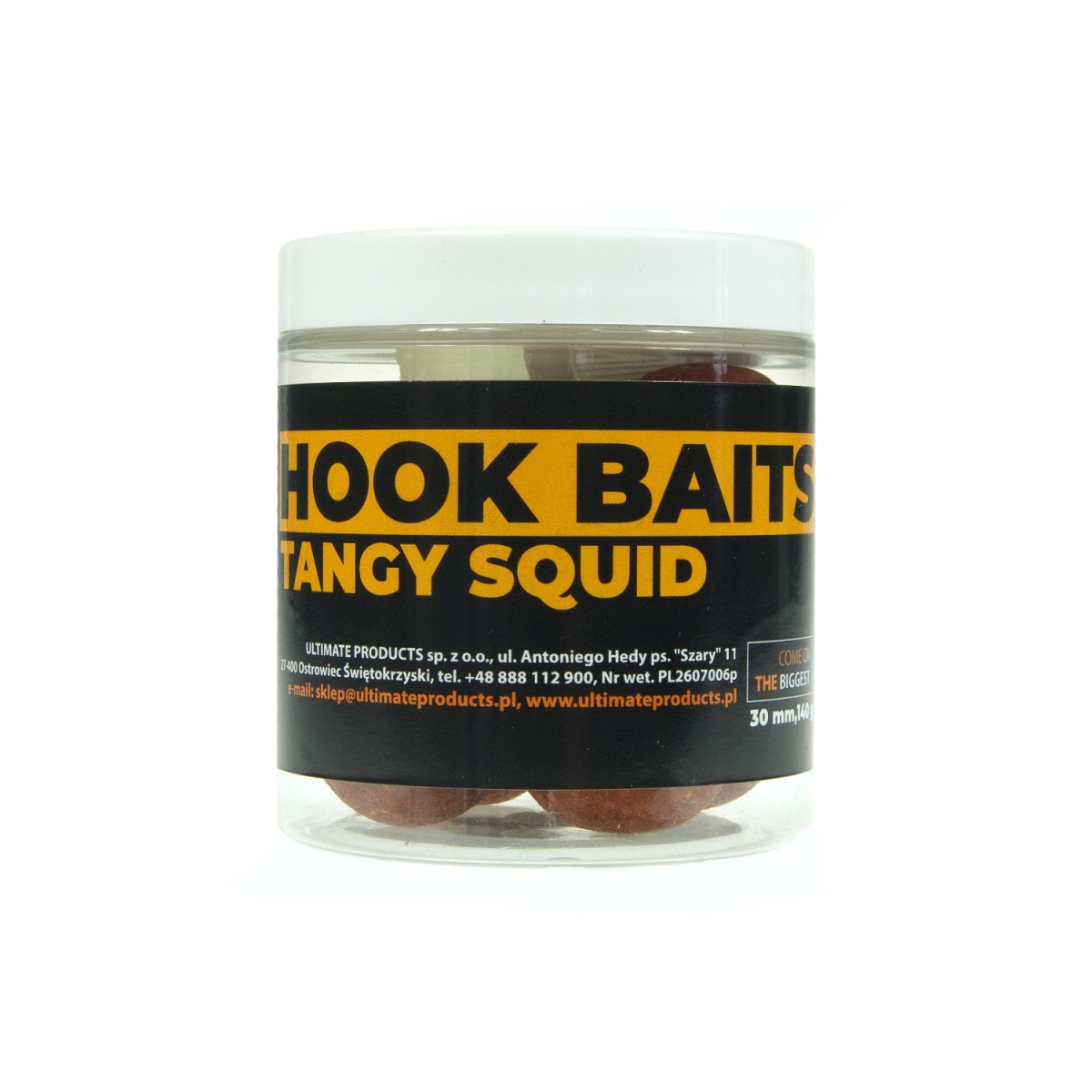 UltimateProducts Hookbaits - Tangy Squidrozmiar 30 mm - EAN: 5903855433144