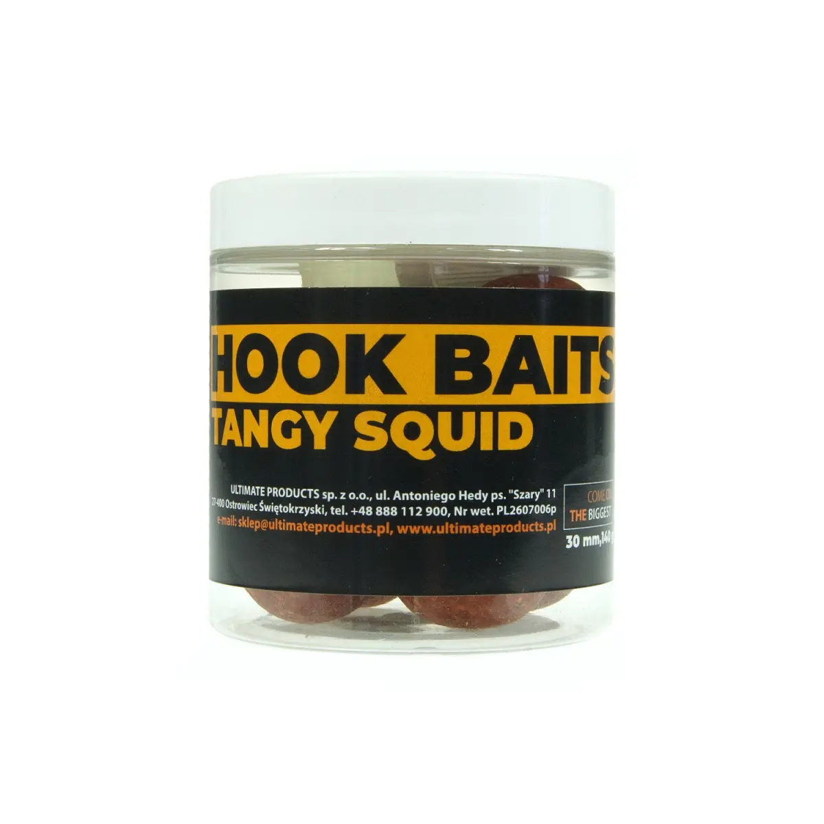 UltimateProducts Hookbaits - Tangy Squidmărimea 30 mm - EAN: 5903855433144