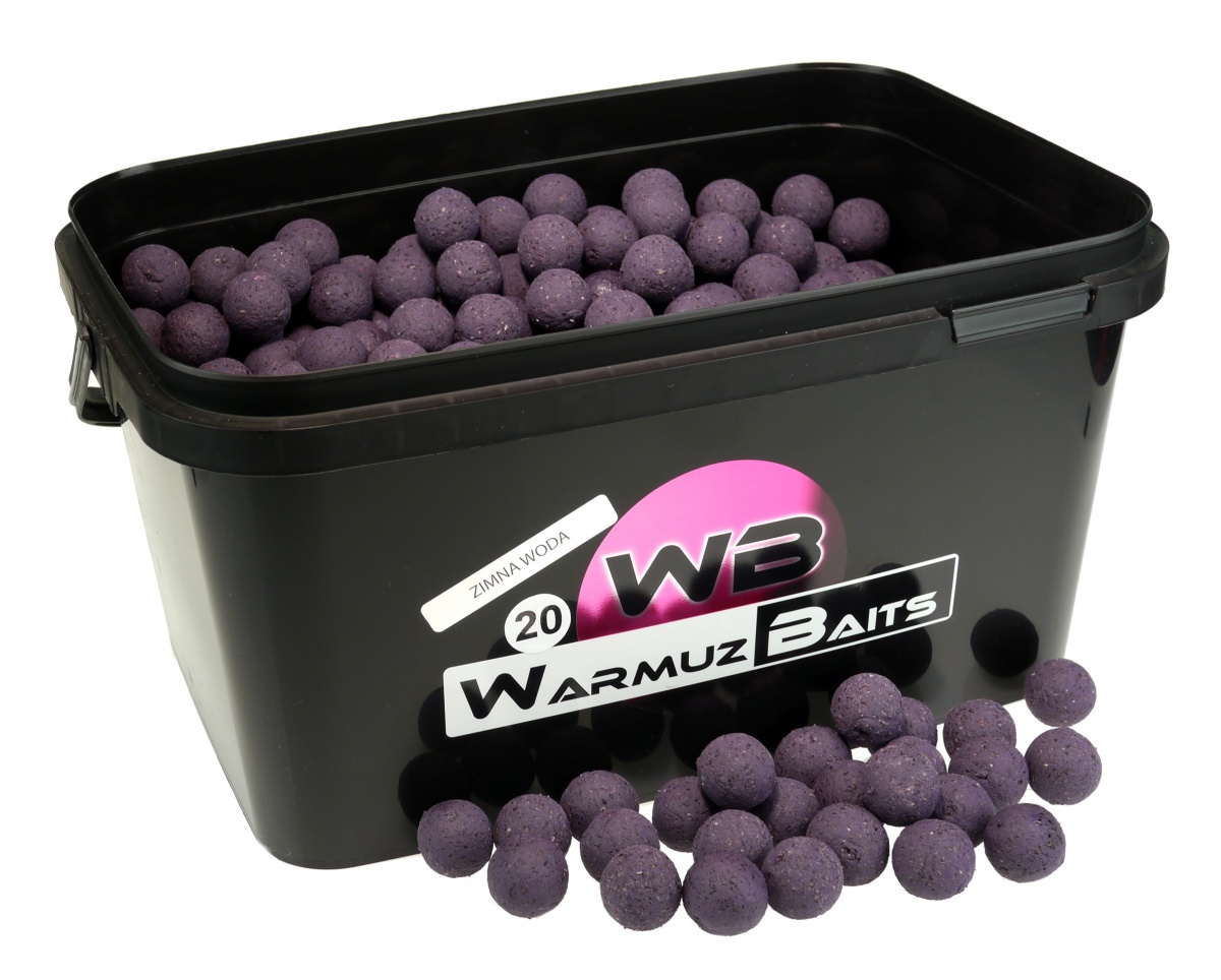 WarmuzBaits - Kulki zanętowe Zimna Wodarozmiar 20 mm / 3kg (wiadro) - MPN: 66883 - EAN: 5902537372122