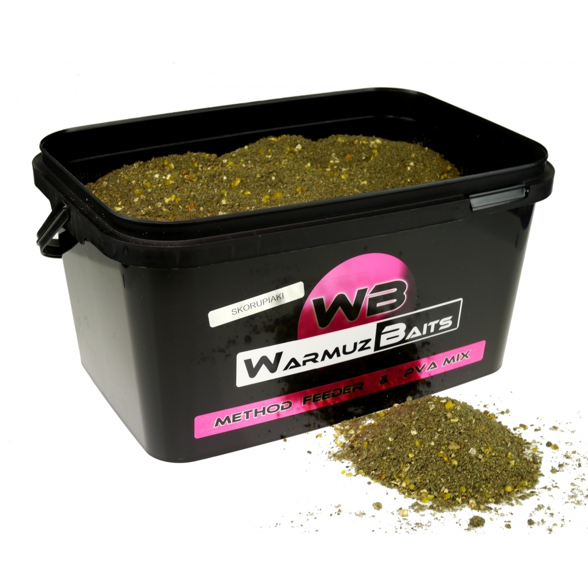 WarmuzBaits Method Feeder & PVA Mix - Skorupiakiopakowanie 3kg wiaderko - MPN: 66760 - EAN: 5902537370777