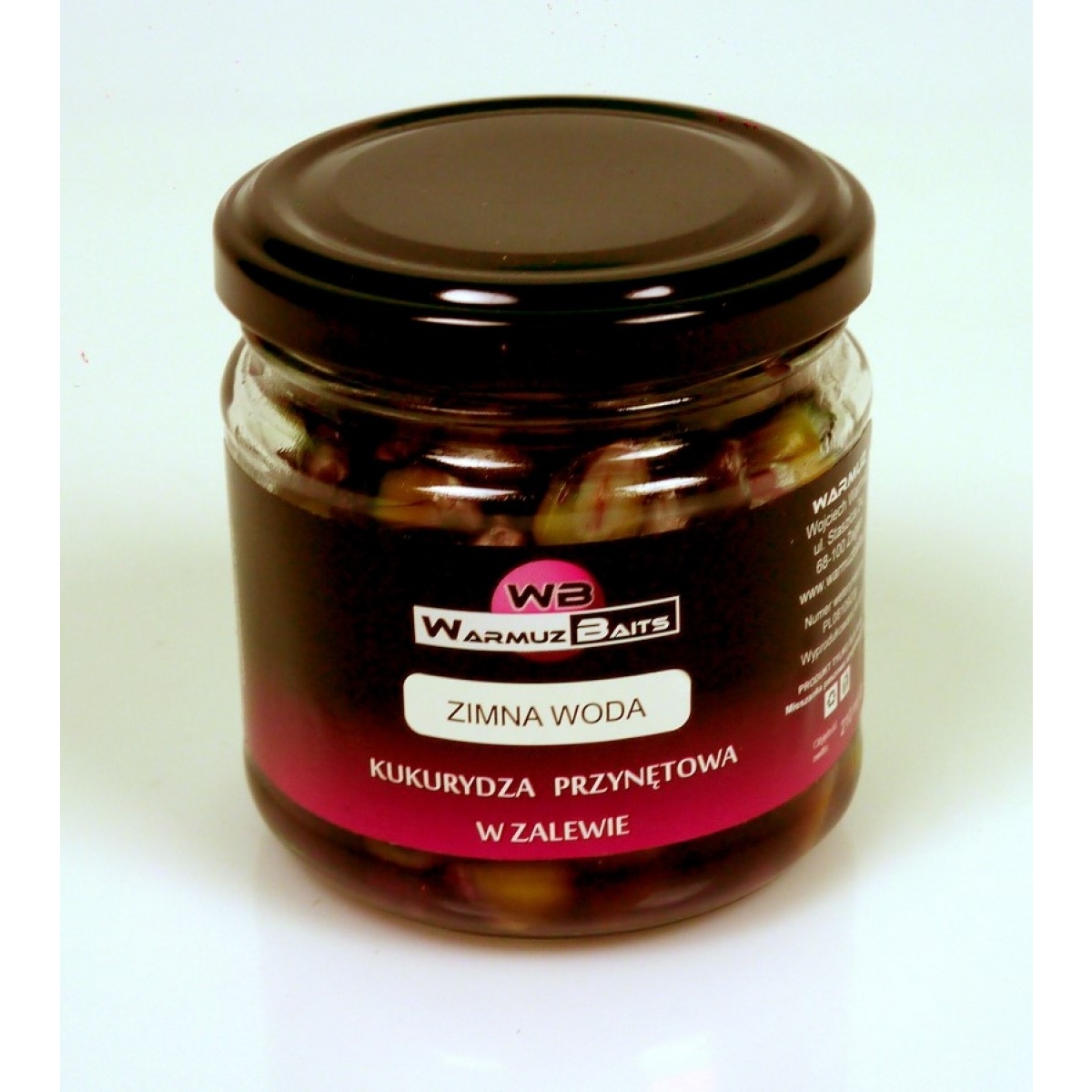 WarmuzBaits Zimna Woda Kukurydza Przynętowa Aromatyzowana ambalaj 210ml - MPN: 66806 - EAN: 5902537371460