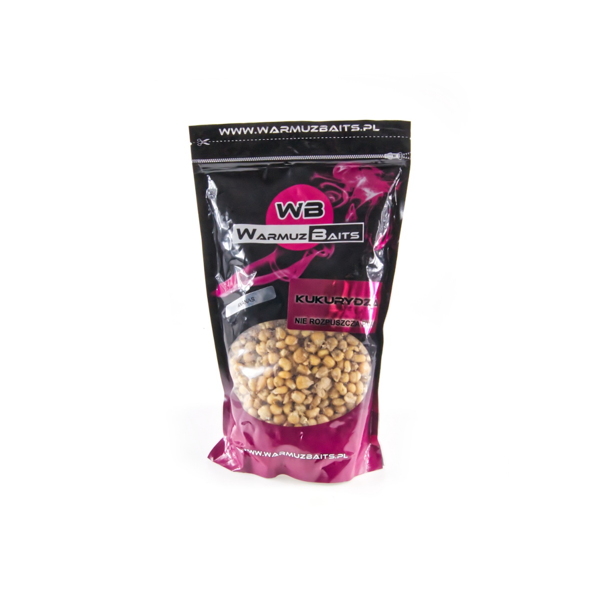 WarmuzBaits  - Porumb Aromatizat Ananasambalaj 900 g - MPN: 66865 - EAN: 5902537371750