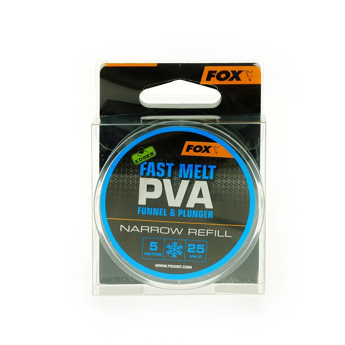 Fox Edges PVA Mesh System - Fast Melt Refillmărimea 25mm Narrow / 5m - MPN: CPV067 - EAN: 5056212102228