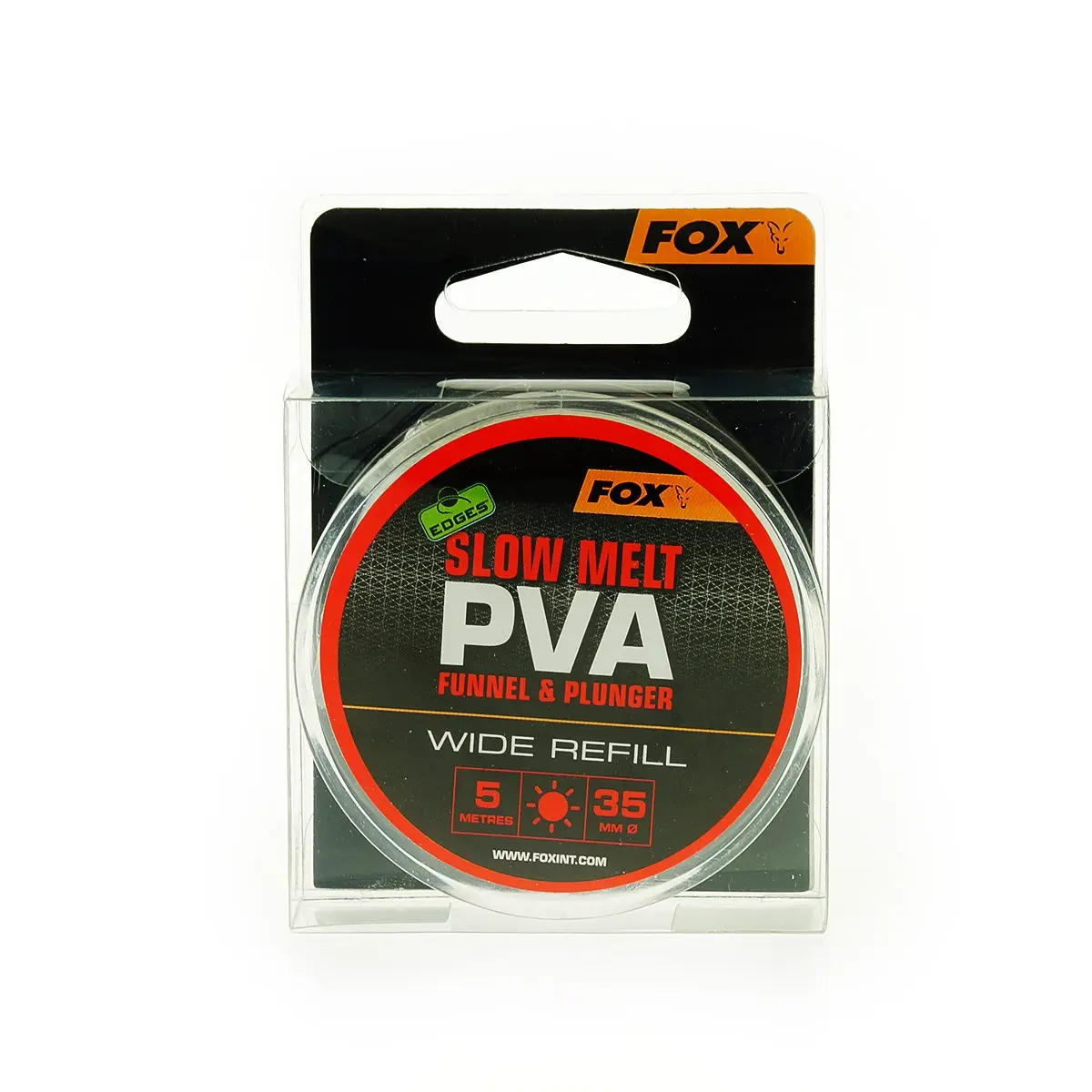 Fox Edges PVA Mesh System - Slow Melt Refill mărimea 35mm Lățime / 5m - MPN: CPV075 - EAN: 5056212102303