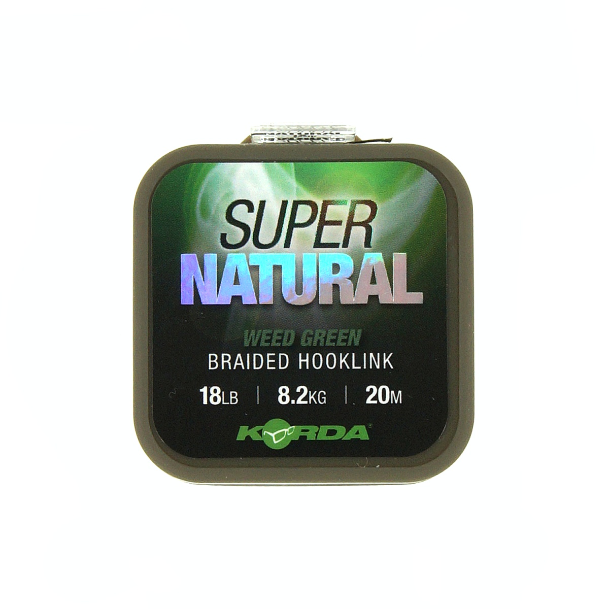 Korda Super Natural BraidFarbe 18lb / 8.2kg Weddy Green - MPN: KSNG - EAN: 5060062112405