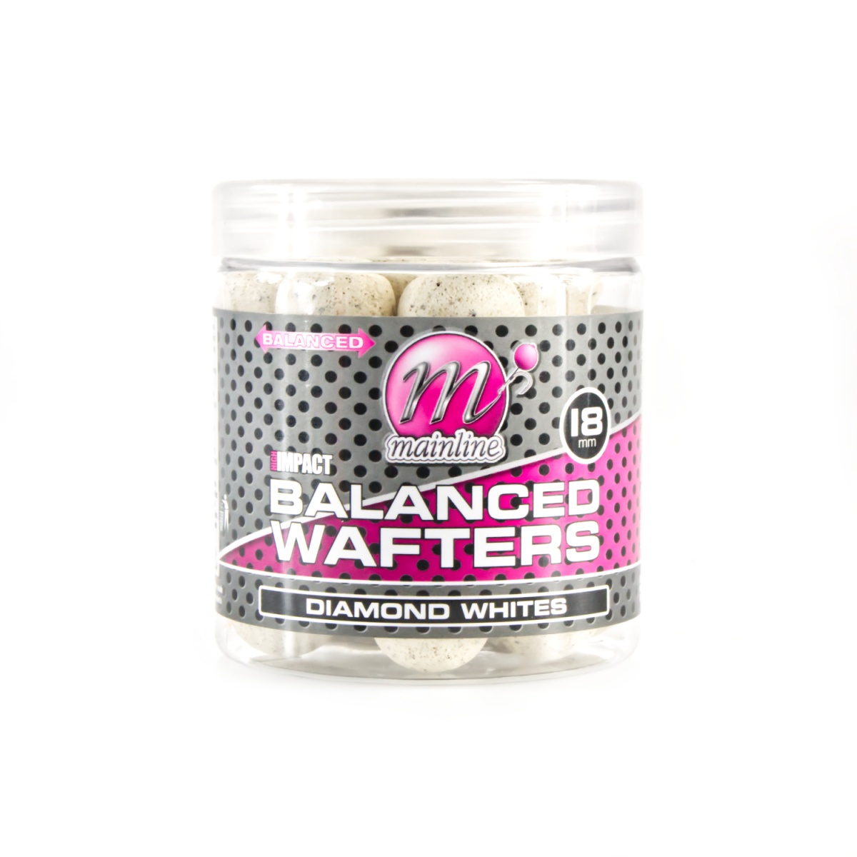 Mainline High Impact Balanced Wafters - Diamond Whiterozmiar 18 mm - MPN: M23065 - EAN: 5060509810802