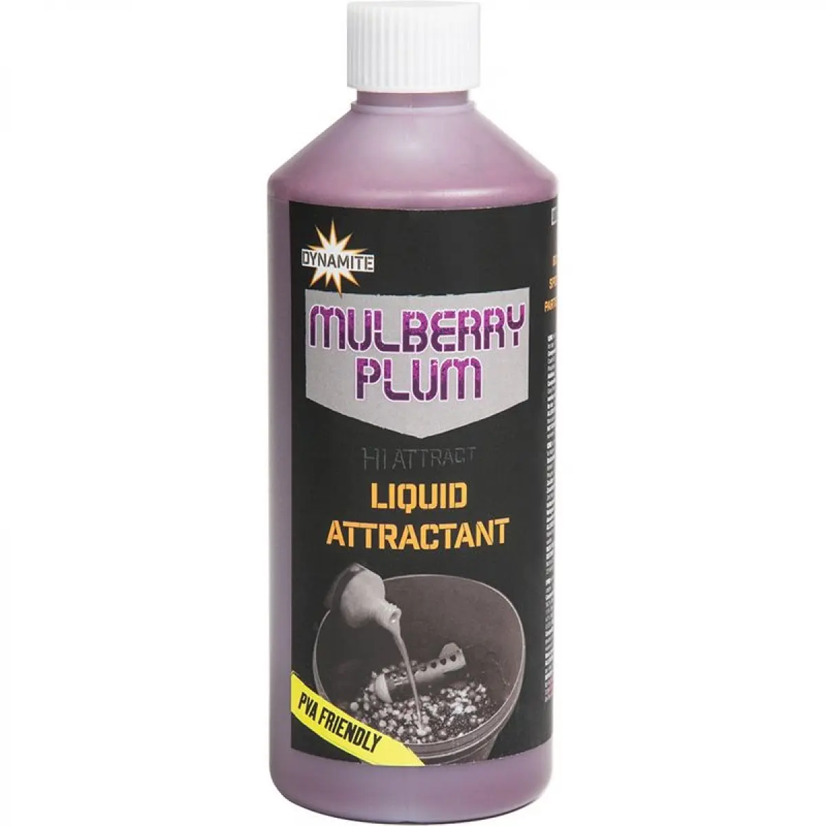 DynamiteBaits Mulberry Plum Liquid ambalaj 500ml - MPN: DY1264 - EAN: 5031745220533