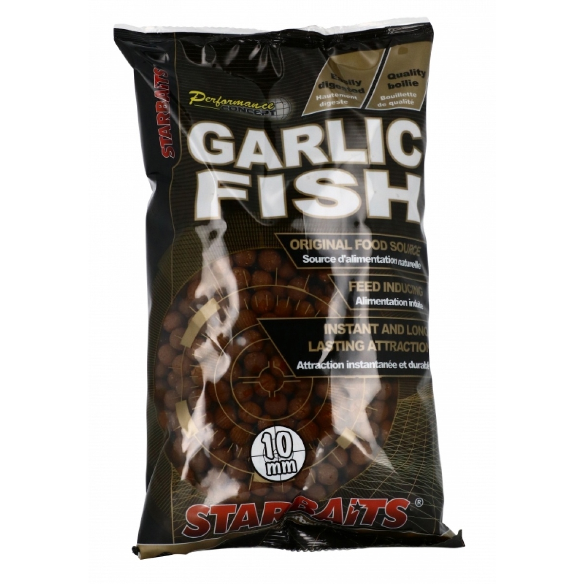 Starbaits Performance Boilies - Garlic Fish rozmiar 10 mm / 1kg - MPN: 66454 - EAN: 3297830664541