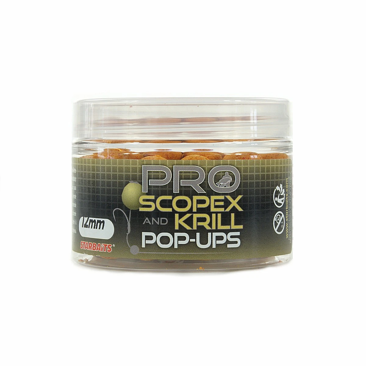 NEW Starbaits Probiotic Scopex and Krill Pop-Upsmărimea 12mm/50g - MPN: 84003 - EAN: 3297830840037