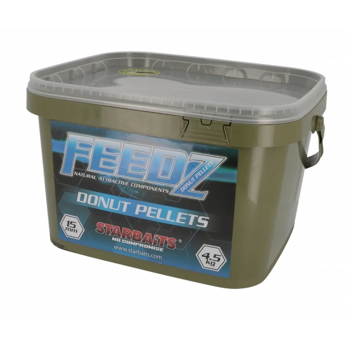 Starbaits Feedz Pellet - Donut Pelletsambalaj 15 mm / 4.5kg - MPN: 64128 - EAN: 3297830641283