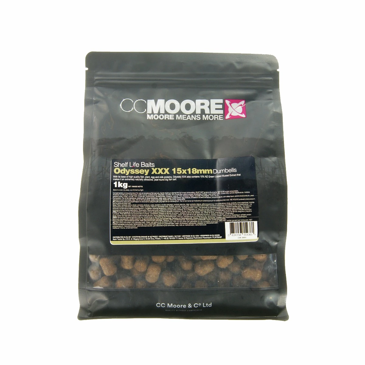 CcMoore ShelfLife Dumbells - Odyssey XXX - 1kgtip 1kg / 15x18mm - MPN: 90664 - EAN: 634158554360