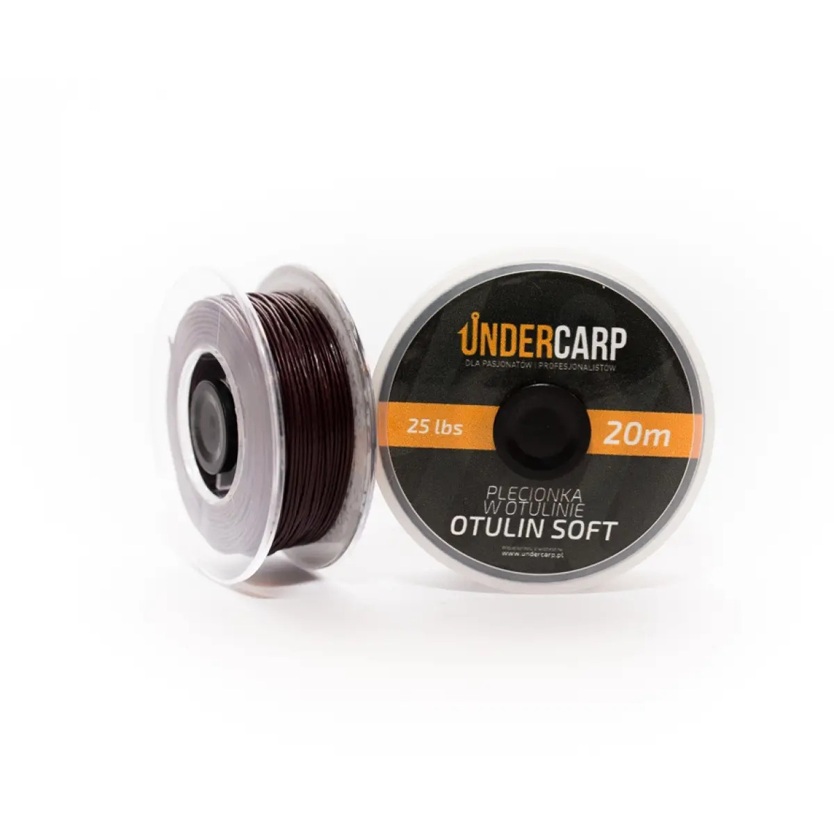 UnderCarp Otulin Soft - Vorfachschnur in der HülleTyp braun / 25lb - MPN: UC88 - EAN: 5902721601731