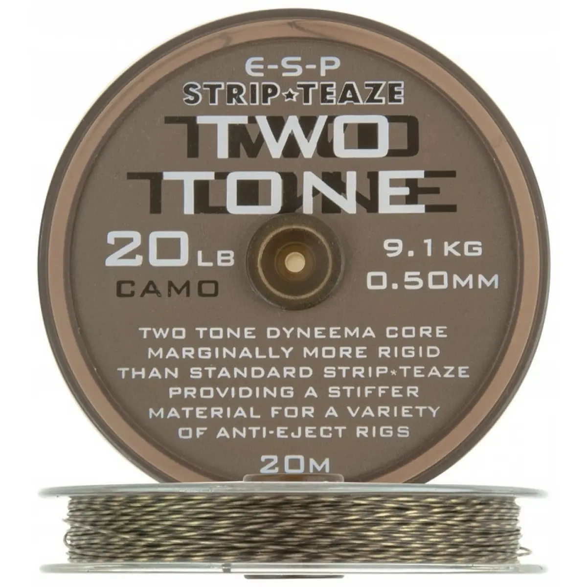 ESP Two Tone Coated Braidmodello 20lb / camo marrone - MPN: 65-514-020