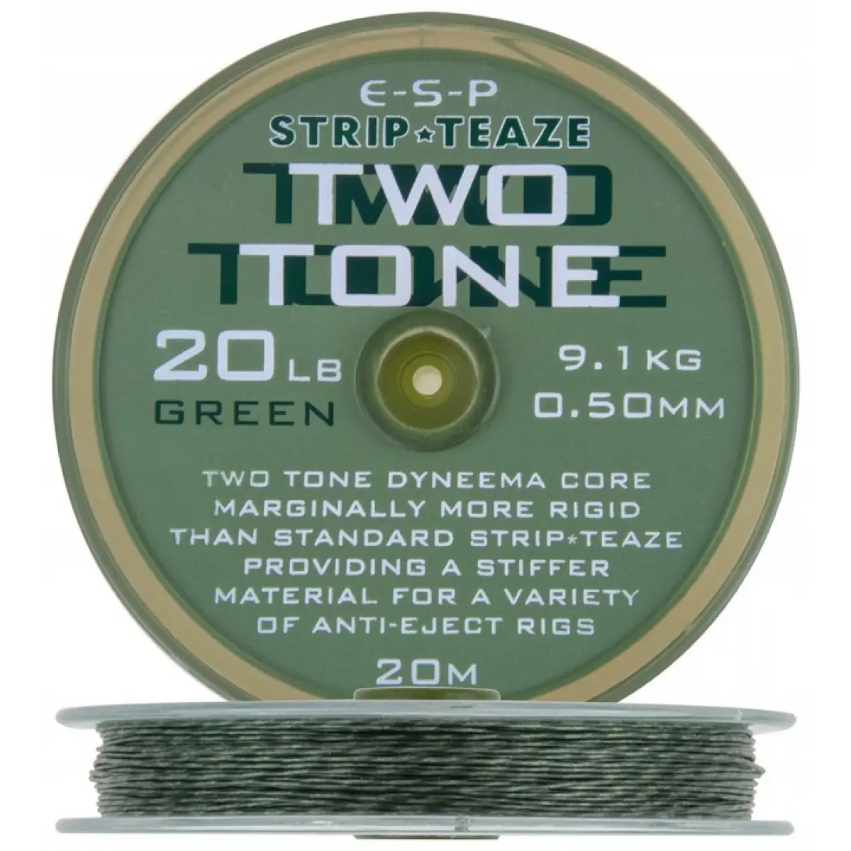 ESP Two Tone Coated Braidmodello 20lb / verde - MPN: 65-516-020