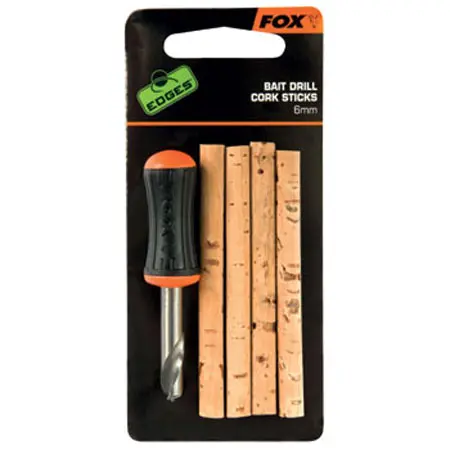 Fox Bait Drill & Cork SticksVerpackung Bohrer + 4 Zylinder - MPN: CAC591 - EAN: 5055350251027