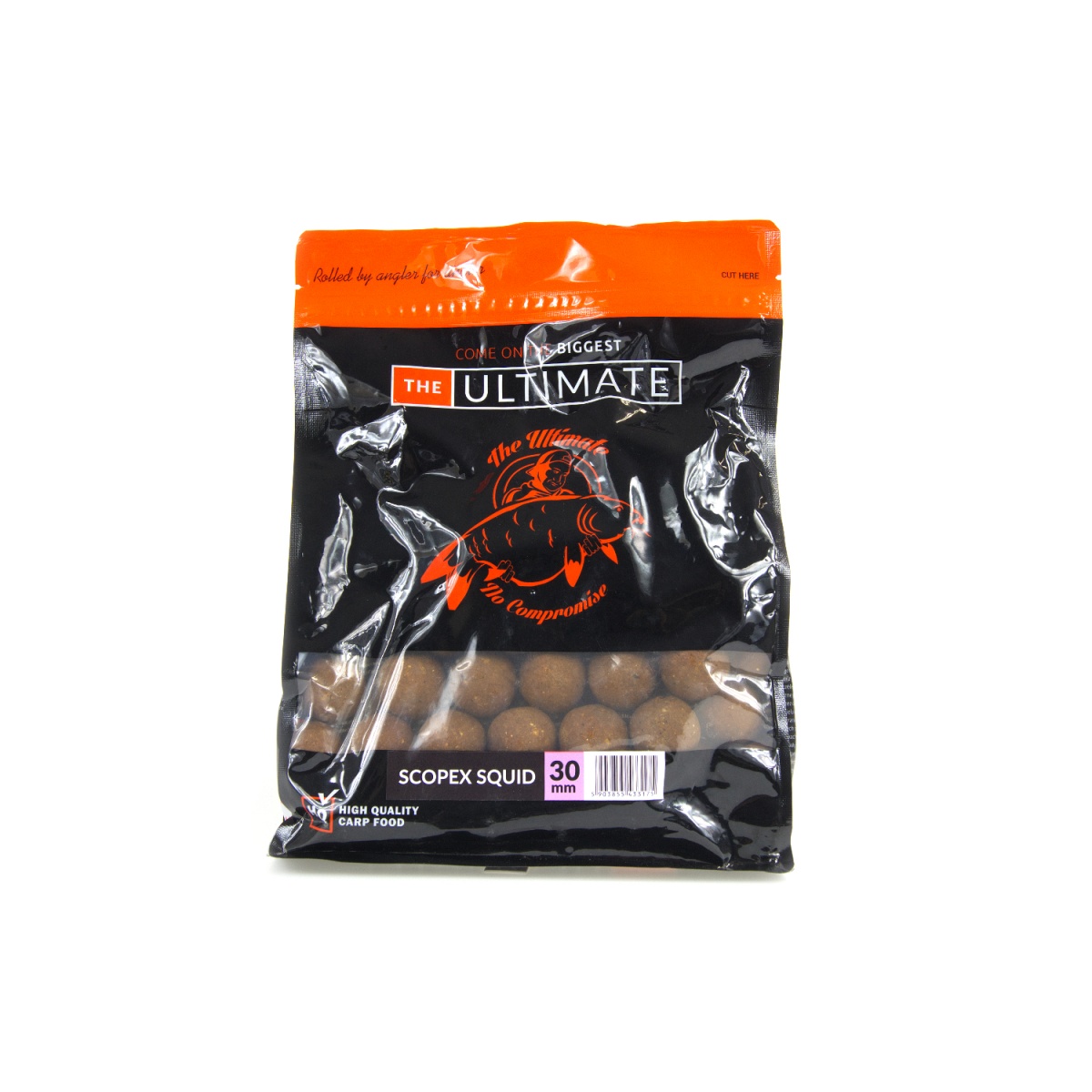 UltimateProducts Top Range Boilies - Scopex Squidrozmiar 30 mm / 1 kg - EAN: 5903855433175