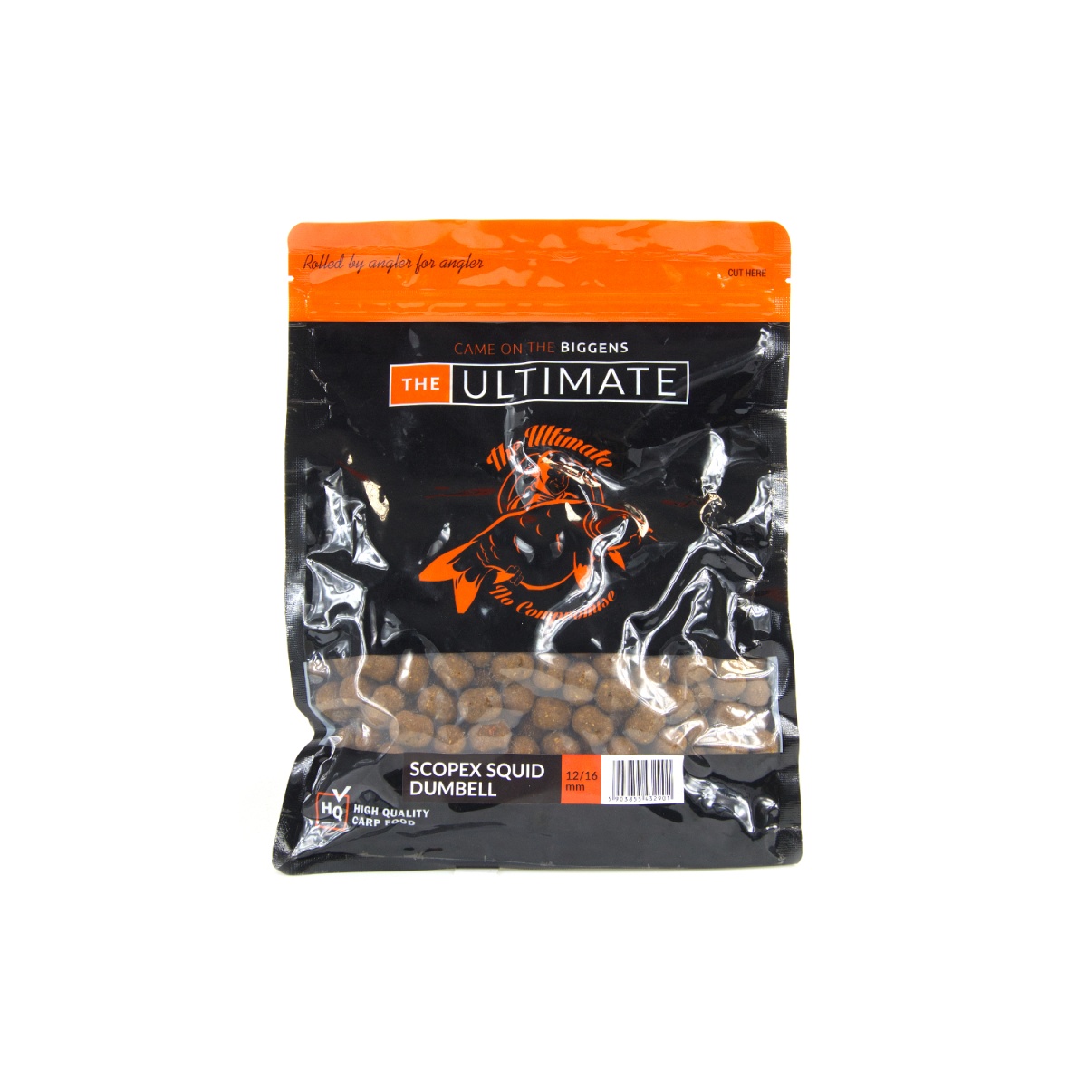 UltimateProducts Top Range Boilies - Scopex Squidrozmiar dumbell 12/16 mm / 1 kg - EAN: 5903855432901