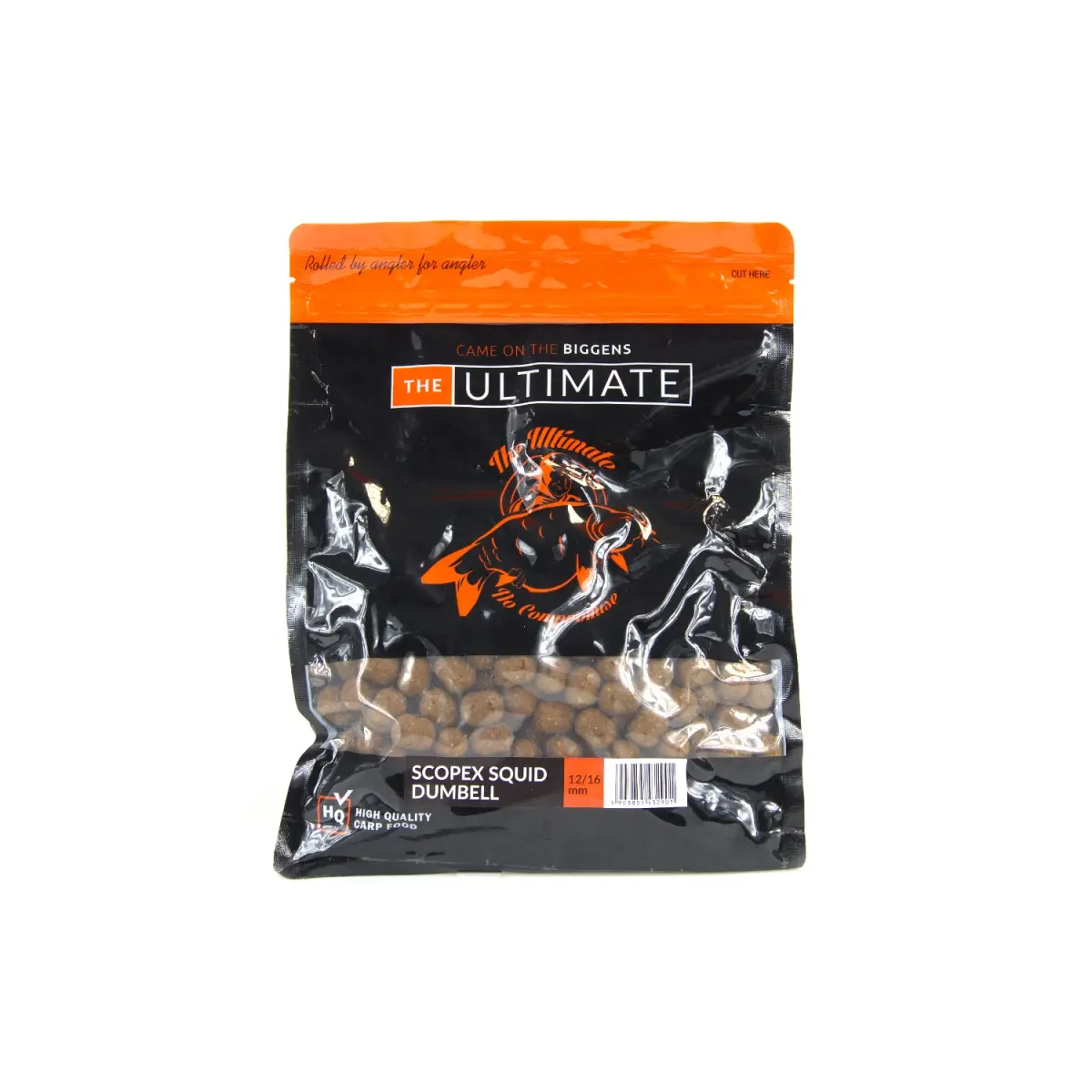 UltimateProducts Top Range Boilies - Scopex Squidmărimea gantera 12/16 mm / 1 kg - EAN: 5903855432901