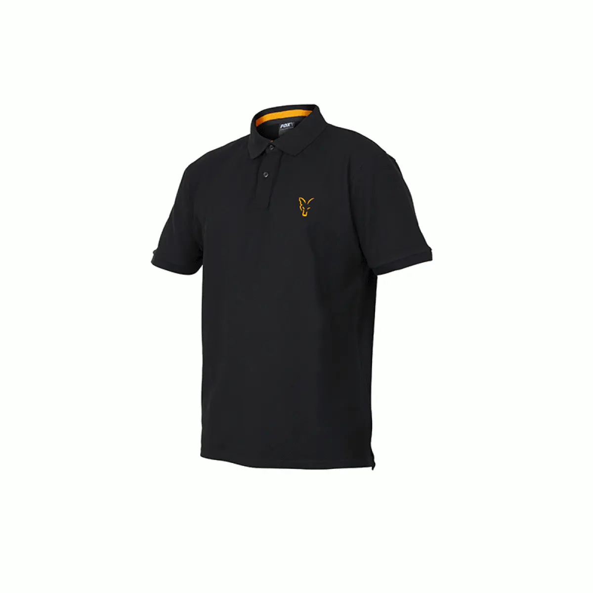 Fox Collection Black Orange Polo Shirt Mmisurare M - MPN: CCL074 - EAN: 5056212118878