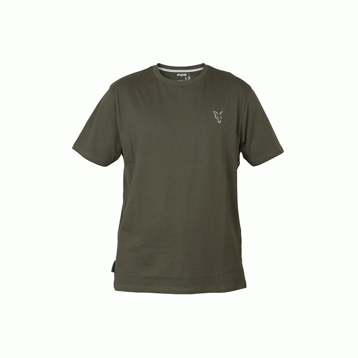 Fox Collection Green Silver T-Shirtmărimea S - MPN: CCL067 - EAN: 5056212118809