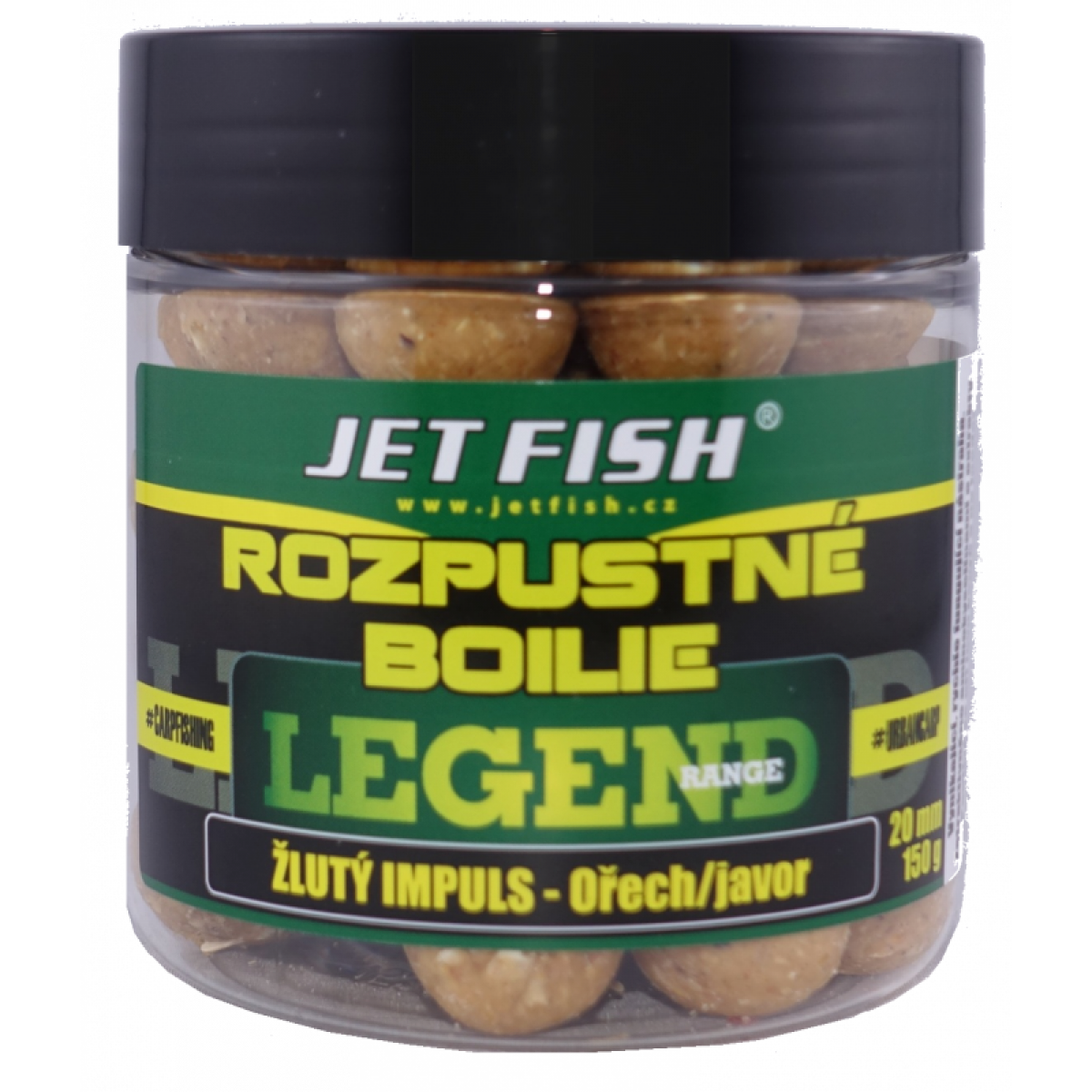 Jetfish Legend Soluble Boilies Mapple Walnutrozmiar 20mm - MPN: 000120 - EAN: 00001007