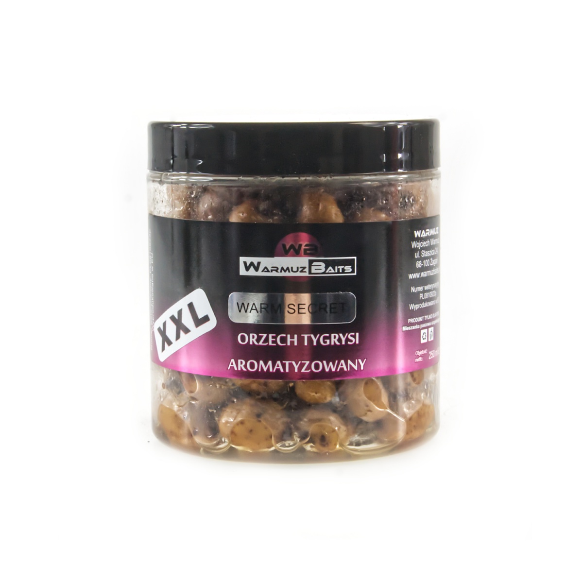 WarmuzBaits - Orzech Tygrysi XXL Aromatyzowany Warm Secret opakowanie 250 ml - MPN: 66973 - EAN: 5902537372986