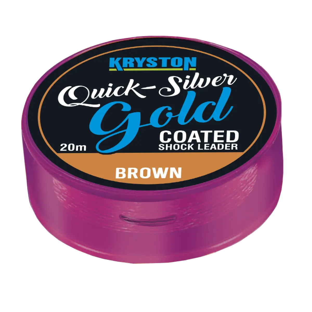 Kryston Qucksilver Gold Coated Shockleader/Hooklinkmodello 25 lb / 10m - MPN: KR-QS7 - EAN: 4048855441421
