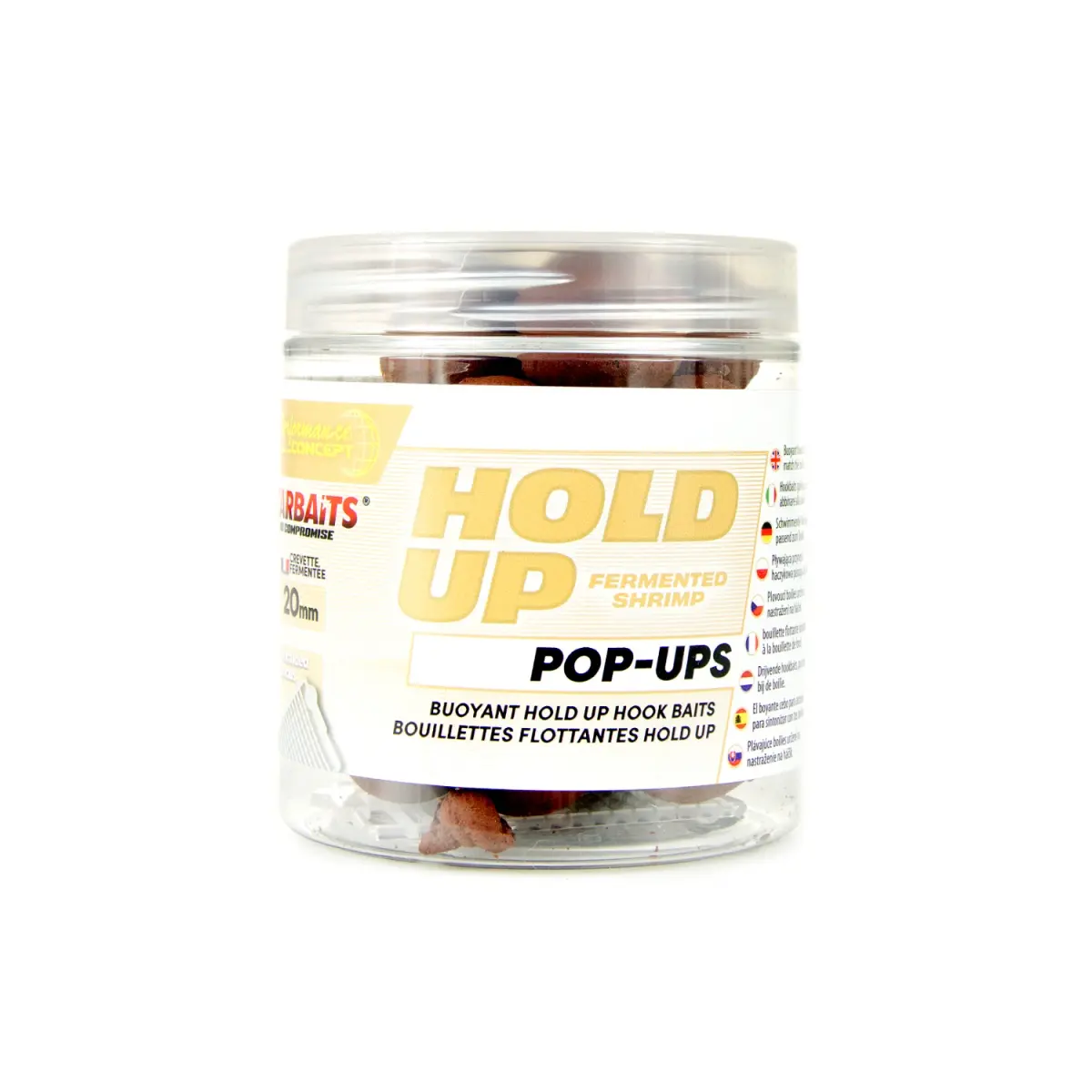 Starbaits PC Hold Up Pop-Upmărimea 16mm/50g - MPN: 81882 - EAN: 3297830818821