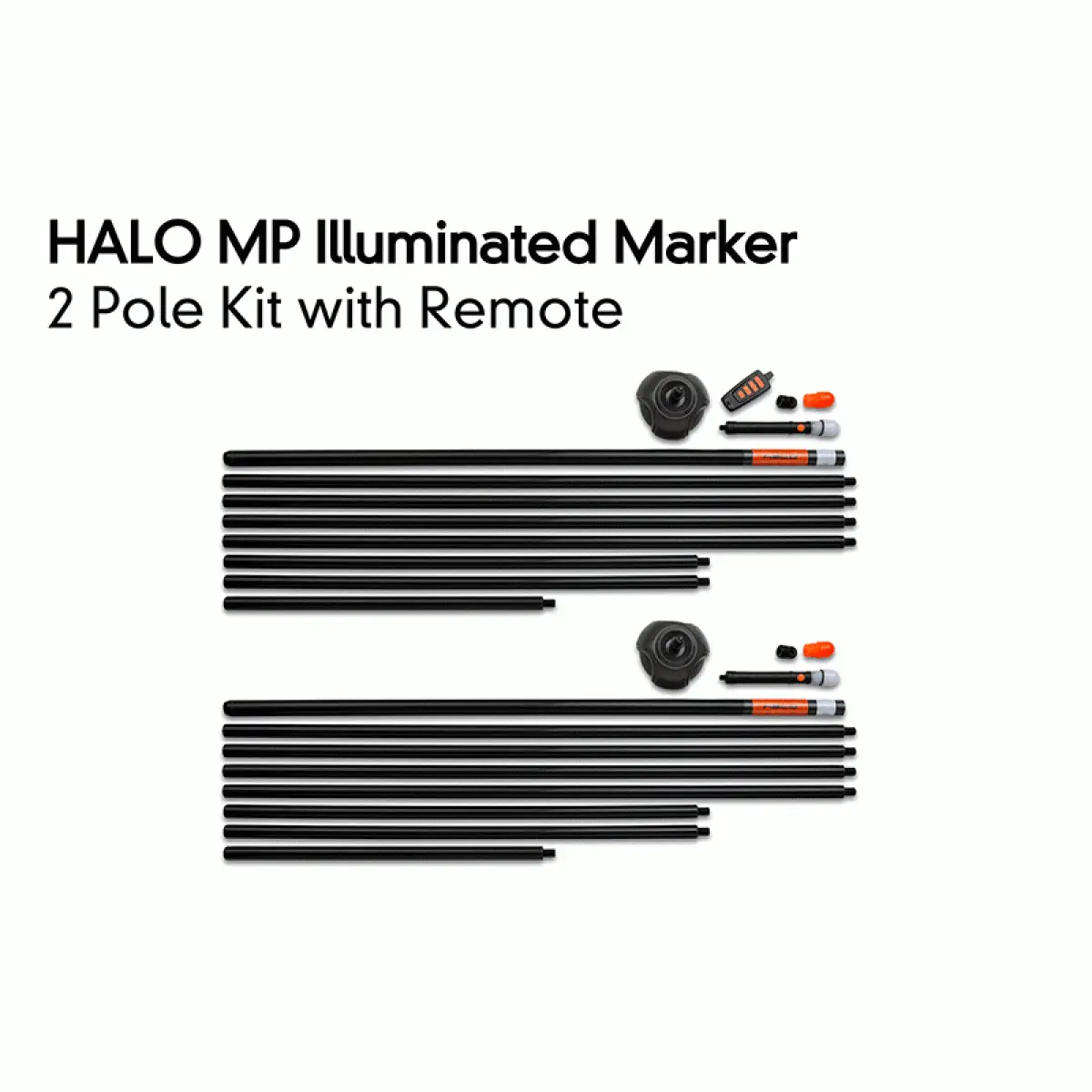 Fox Halo Iluminated Marker Pole Kitversiune 2 bucăți cu telecomandă - MPN: CEI181 - EAN: 5056212151820