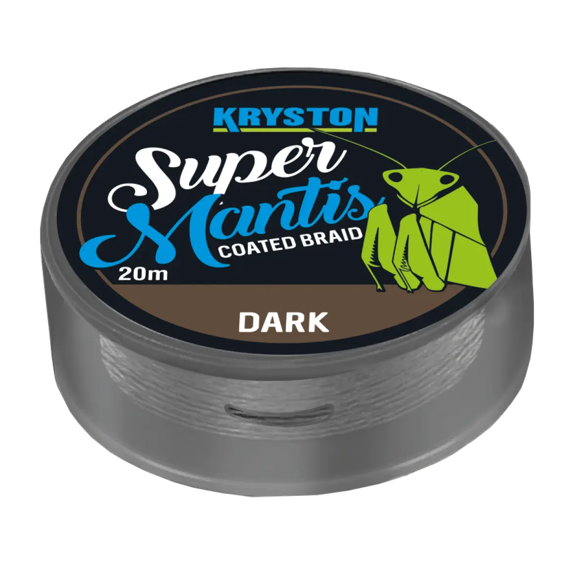Kryston Super MANTIS Coated Braidversión 15 lb / Lodo Oscuro - MPN: KR-MAN5 - EAN: 5060041391449