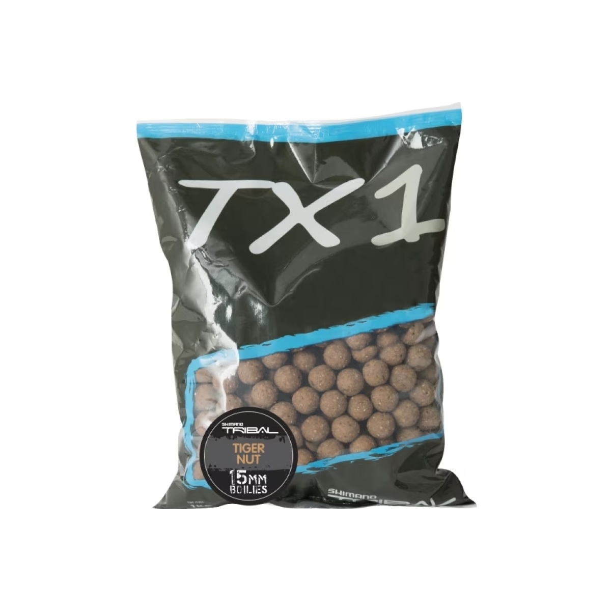 Shimano Tribal TX1 Boilies - Tiger Nut - 1 kgtaille 15 mm - MPN: TX1TNB151000 - EAN: 8717009845410
