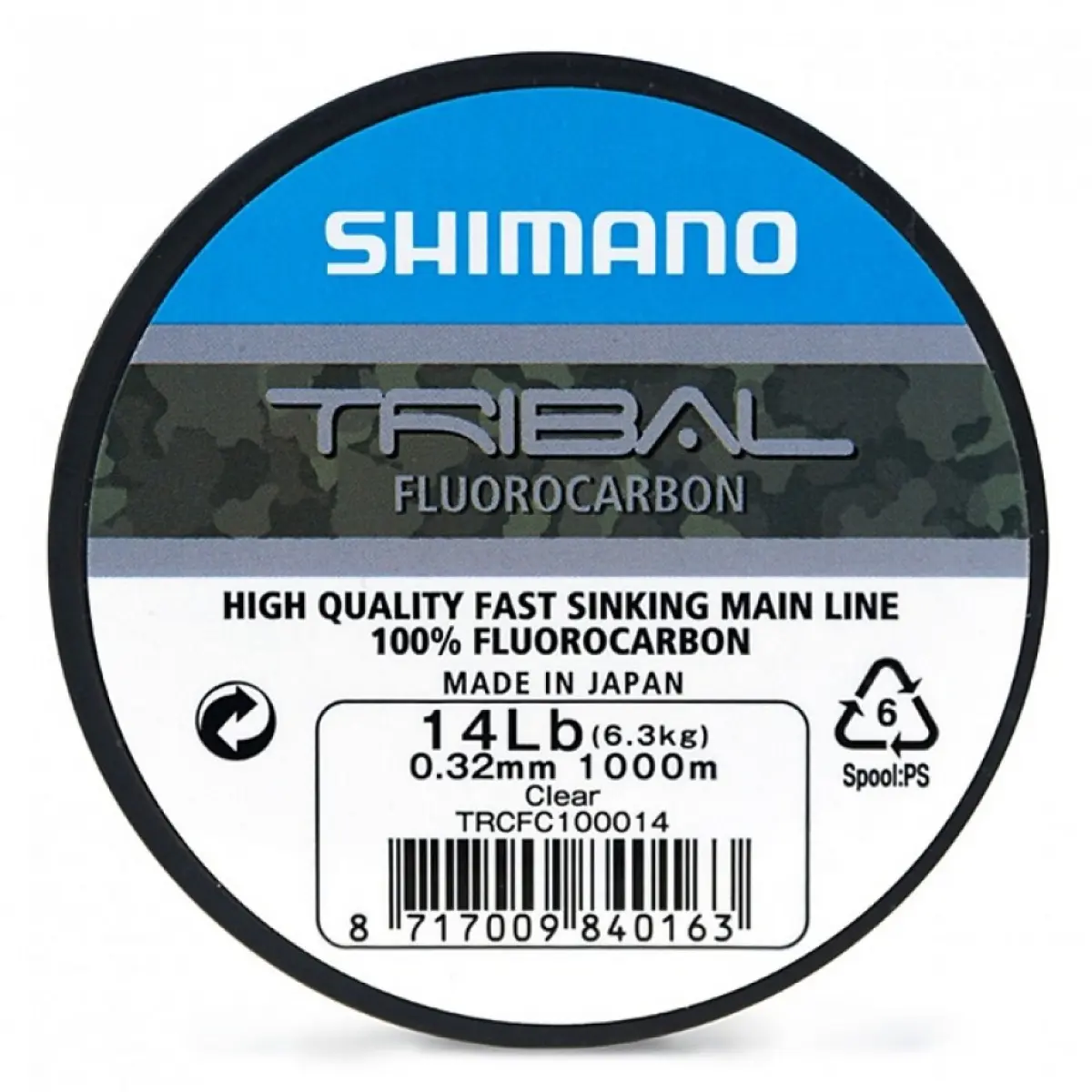 Shimano Tribal Fluorocarbon 250m / 0,35 mmdługość 250m / 0,35 mm - MPN: TRCFC25016 - EAN: 8717009840194
