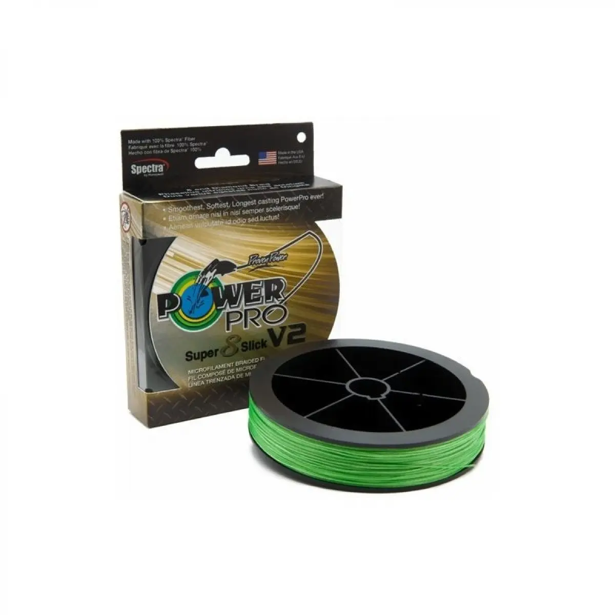 Power Pro Super 8 Slick V2 0.23mm / 2740m / Mossrodzaj 0.23mm / 2740m / Moss - MPN: PPBISV2274023MG - EAN: 712649220076