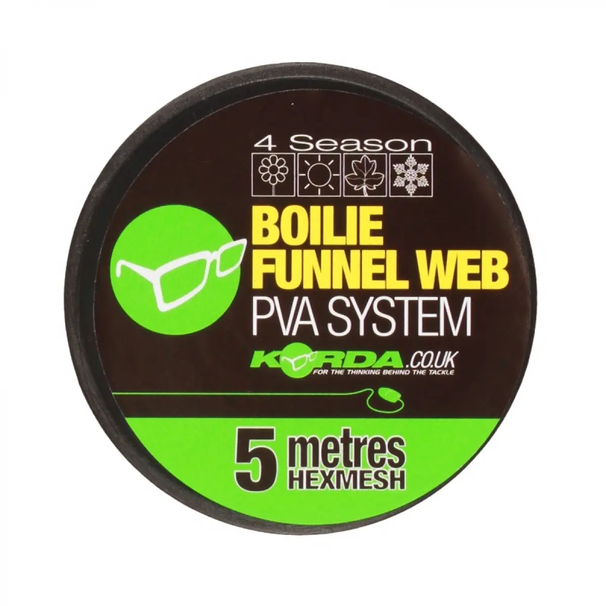 Korda Boilie Funnel Web 4 Seasons 25mm / 5m Refillversion 25mm / 5m (hexmesh) - MPN: KBHR5 - EAN: 5060062112276