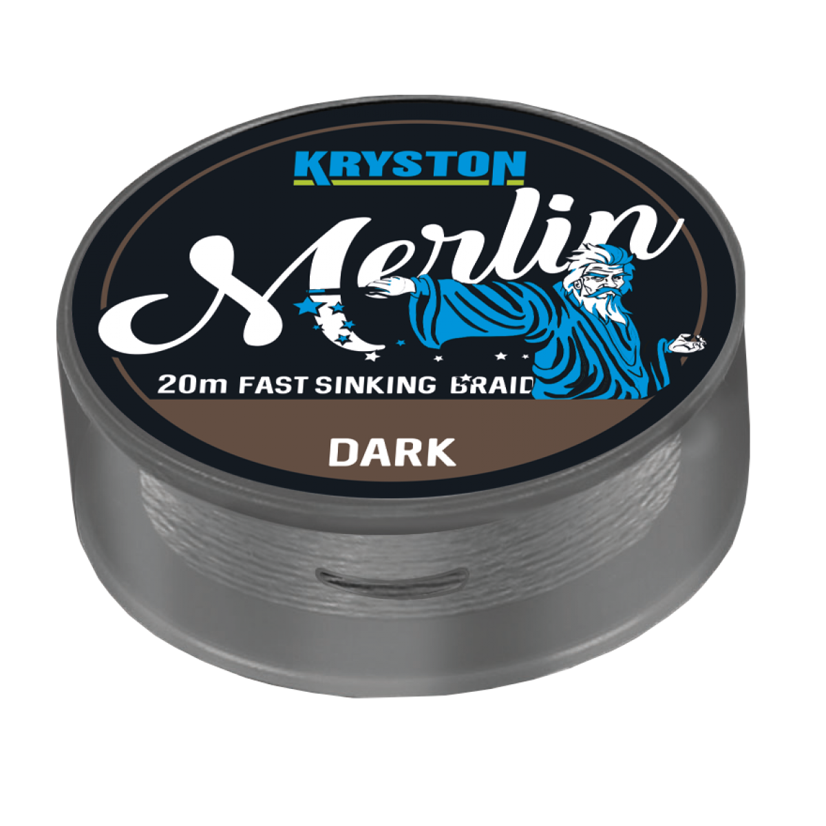 Kryston MERLIN Fast Sinking Braidwersja 35 lb / Dark Silt - MPN: KR-ME14 - EAN: 4048855365338