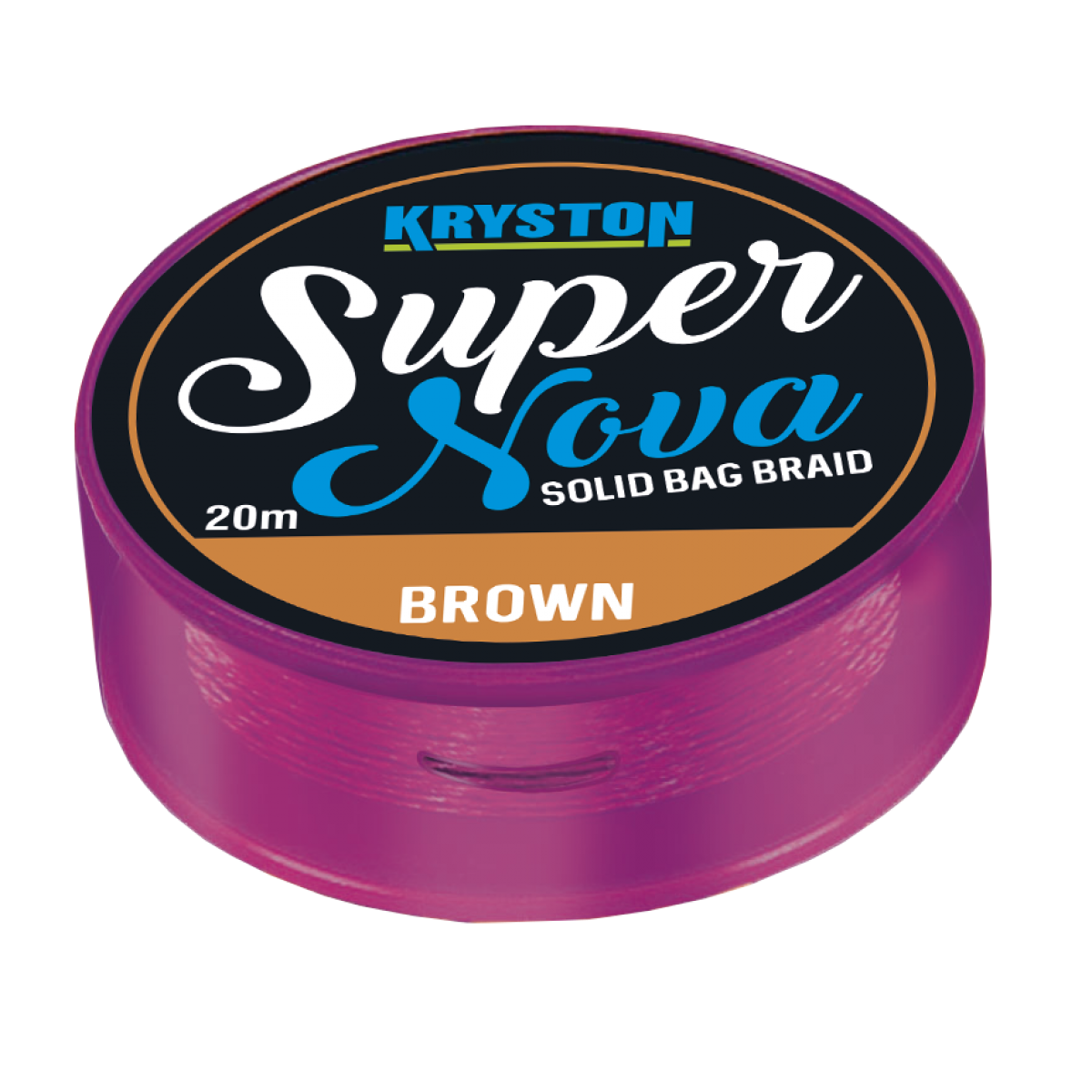 Kryston SUPER NOVA Braid 15 lb / Gravel Brown wersja