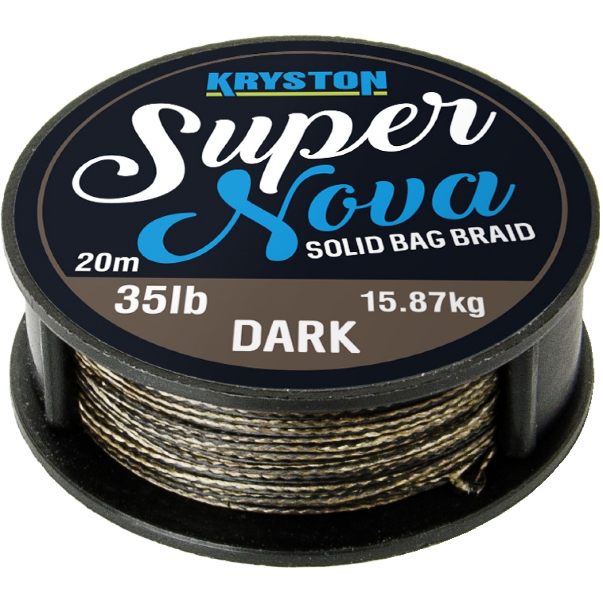 Kryston Super Nova Braidwersja 35 lb / Dark Silt - MPN: KR-SU12 - EAN: 4048855365406