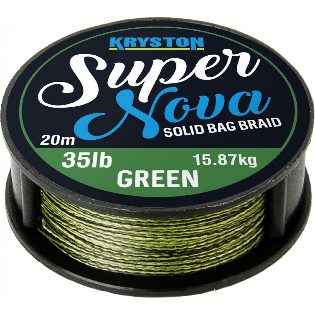 Kryston SUPER NOVA Braid 35 lb / Weedy Greenn wersja