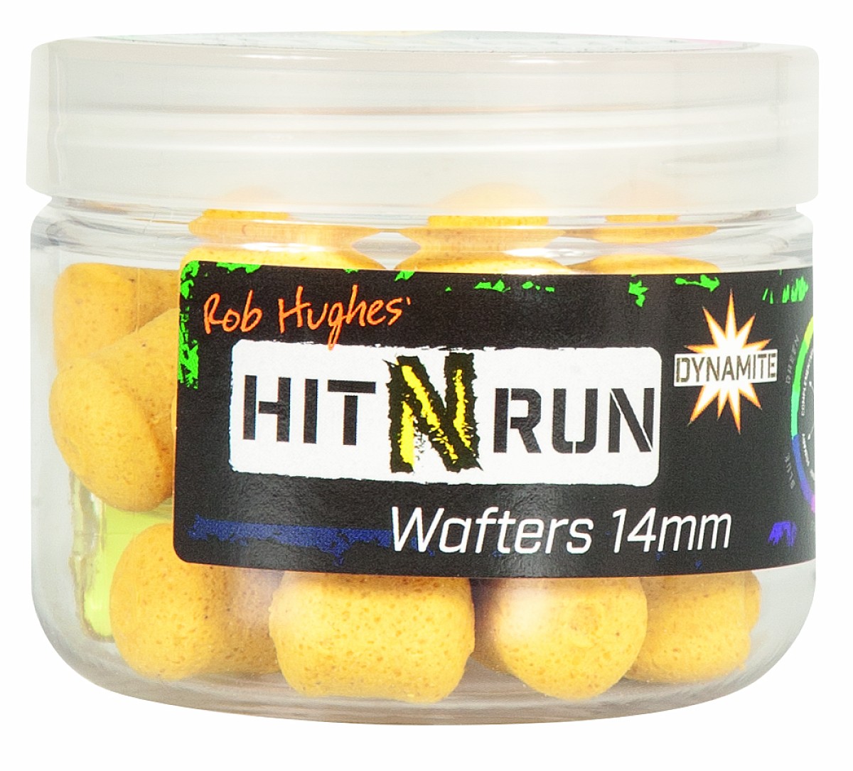 DynamiteBaits Hit N Run Wafters - Yellowrozmiar 14mm - MPN: DY1268 - EAN: 5031745223176