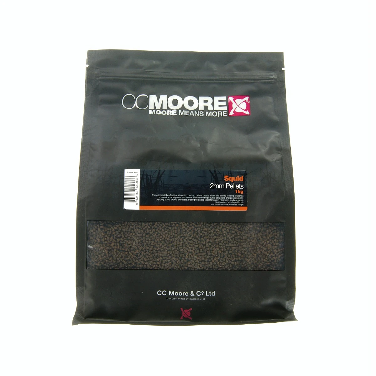 CcMoore Pellets - Squid Verpackung 2 mm / 1 kg - MPN: 90831 - EAN: 634158550966