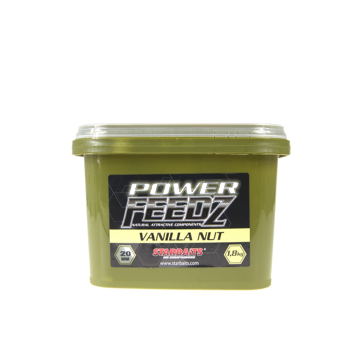 Starbaits Power Feedz Boilies - Vanilla Nut rozmiar 20 mm / 1.8kg - MPN: 63882 - EAN: 3297830638825