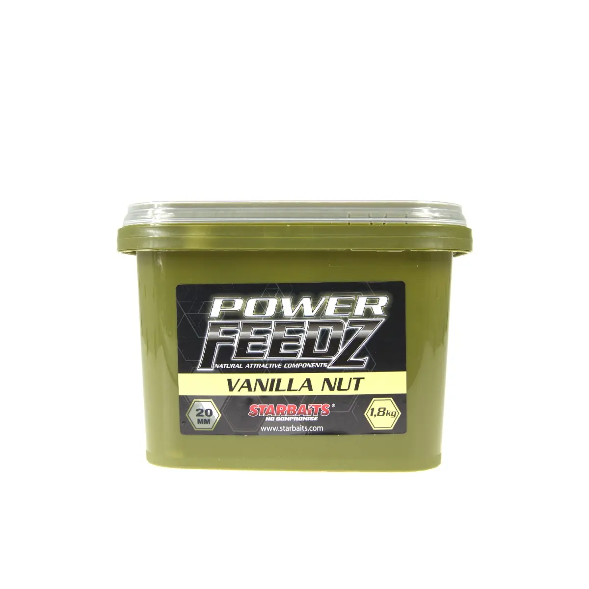 Starbaits Power Feedz Boilies - Vanilla Nut mărimea 20 mm / 1.8kg - MPN: 63882 - EAN: 3297830638825