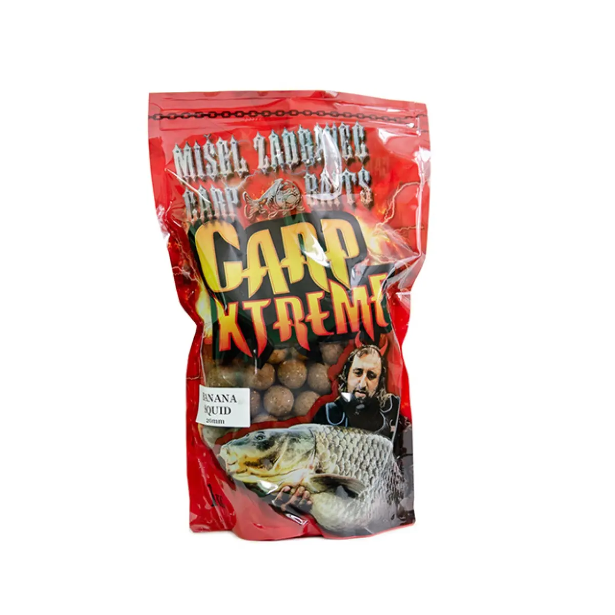 Misel Zadravec Carp Xtreme Banana Squid Boilies 24mm / 1kgmisurare 24mm / 1kg - MPN: 0020105 - EAN: 200000054779