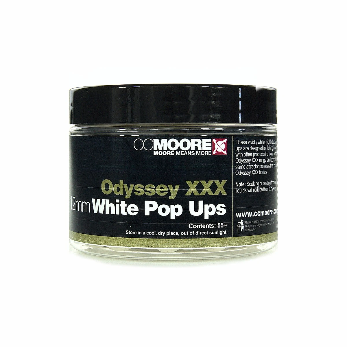 CcMoore Air Ball Pop-Ups - Odyssey XXX tamaño 12 mm - MPN: 90474 - EAN: 634158435027