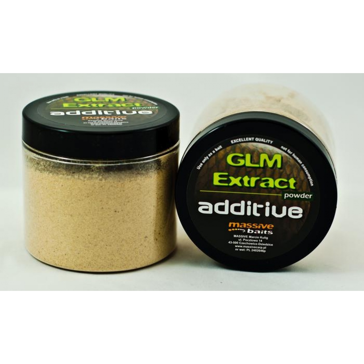 MassiveBaits Additive - GLM Extract - Ekstrakt GLMopakowanie 100g - MPN: HQ001 - EAN: 5901912665330