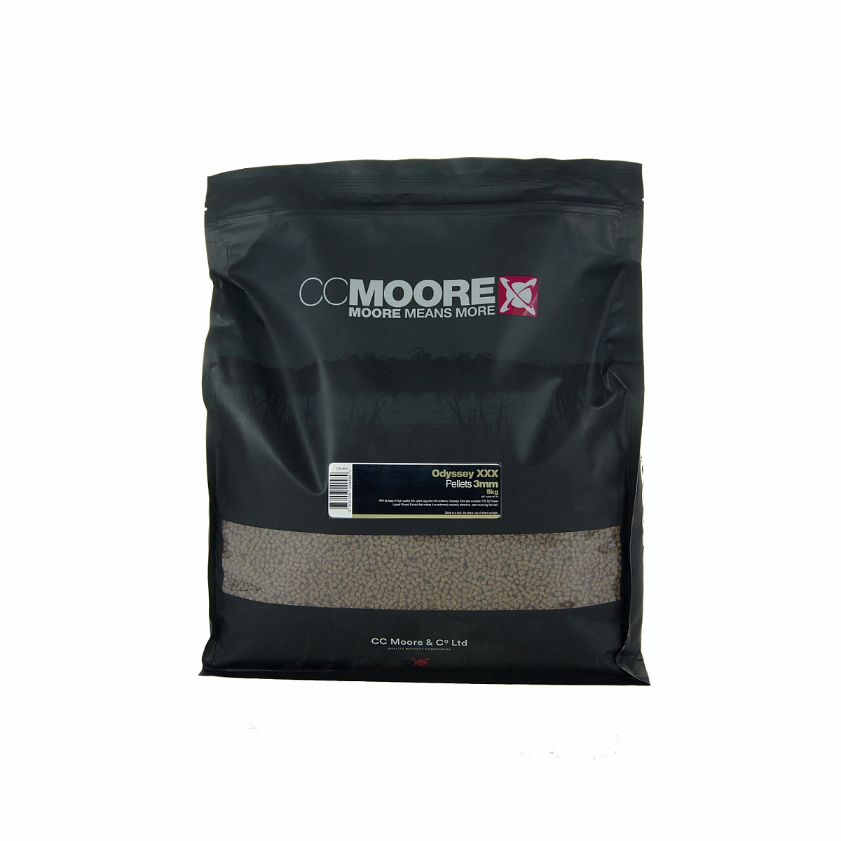 CcMoore Pellets - Odyssey XXXopakowanie 3 mm / 5 kg - MPN: 90314 - EAN: 634158549489
