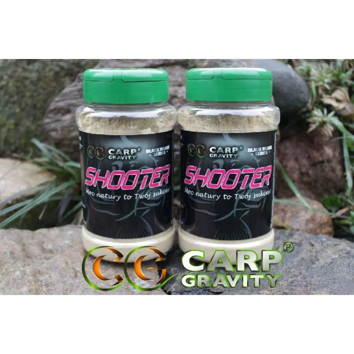 Carp Gravity Black Horse Shooter - Strawberry Spiritупаковка 500 мл - MPN: SHR001 - EAN: 200000064402