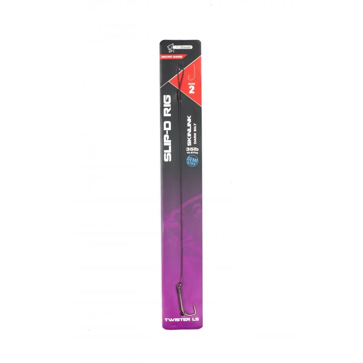 Nash Slip D Barbed Rigрозмір 2 - MPN: T6315 - EAN: 5055108963158