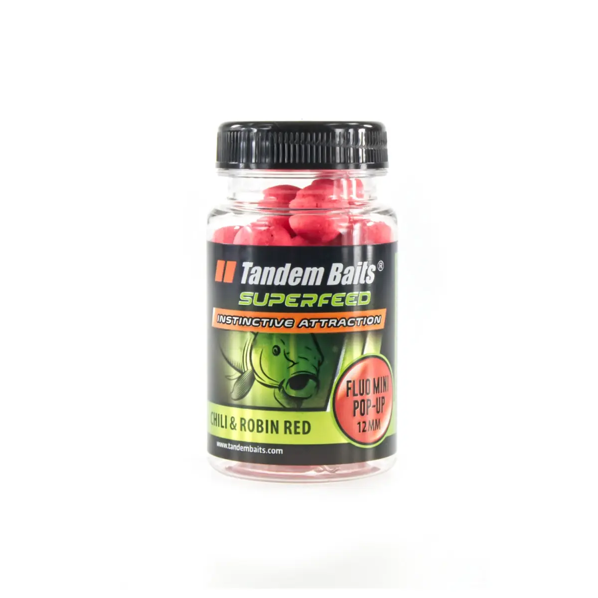 TandemBaits SuperFeed Fluo Pop-Up - Chili & Robin Redmărimea 12mm / 30 g - MPN: 25100 - EAN: 5907666688083